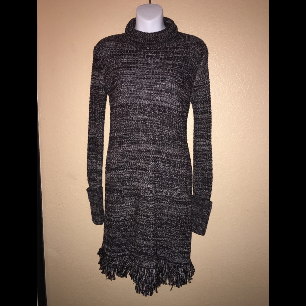 Who what Wear Turtleneck Knit Sweater Dress